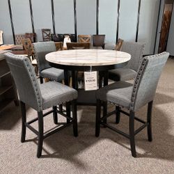 OM• $38 Initial • Brand New Dining Table and chairs