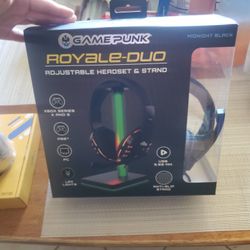 Game Punck Royal Duo Headphones RGB gamer 