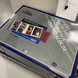 Vintage magnetic pioneer photo albums