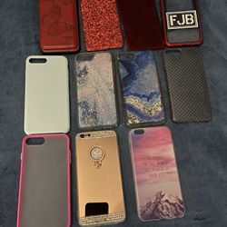 iPhone 8 Plus Phone Case Lot 