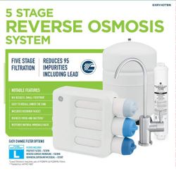 Under Sink 5 Stage Premium Reverse Osmosis Water Filtration System
