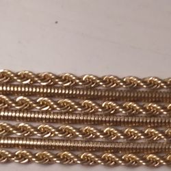 Seven Strand Gold Bracelet