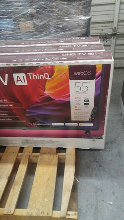 New TV LG. 55 inch.