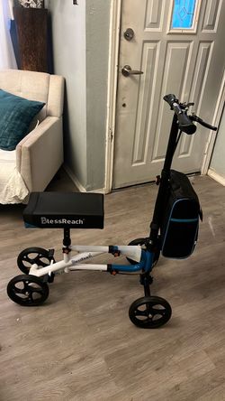 BlessReach Knee Scooter with Carry Bag