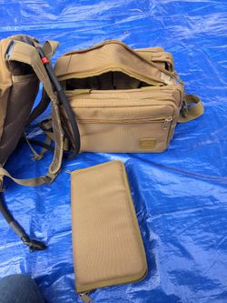 Range bag and hiking backpack