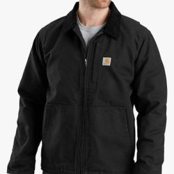 Carhartt Men's  2XL Tall Loose Fit Duck Sherpa Lined Work Coat Brand New (Price Is Firm)