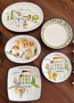 Province by Apple Serving Platters & Bowls - 5 Piece Set - $40 OBO