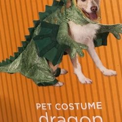 Dog Halloween Costume Dragon Large Cute Dino Green
