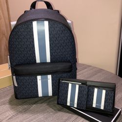 MK Backpack And Wallet 