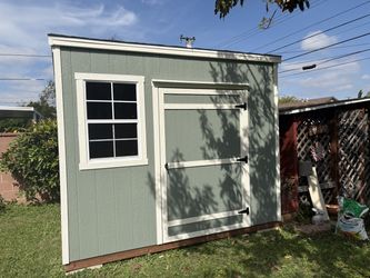 Storage shed 8x10x10