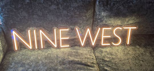 Nine west led sign
