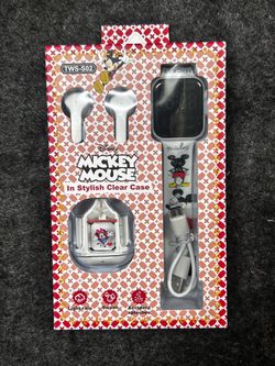 Disney Mickey Mouse TWS Earbuds & Smartwatch Set