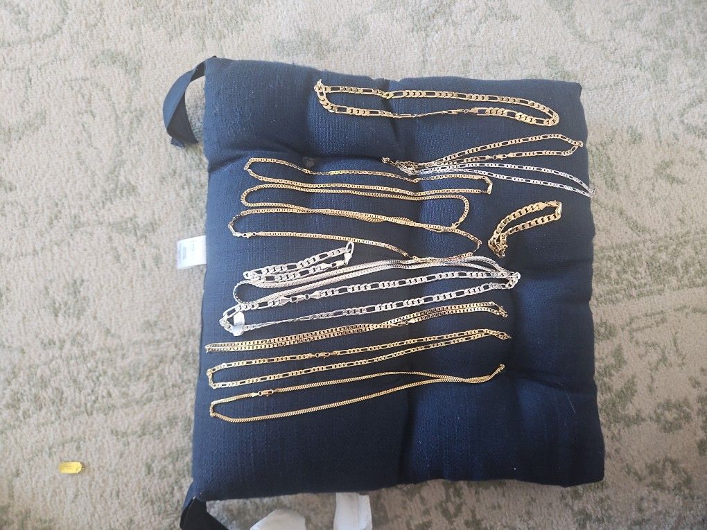GOLD & SILVER PLATED CHAINS