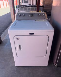 White Maytag Bravos Electric Dryer