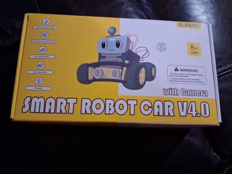 Smart robot car with camera