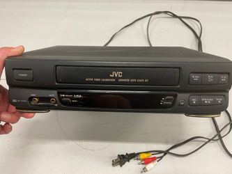 JVC HR-J433U VHS VCR 4-Head Video Cassette Recorder Player RCA AV Tested