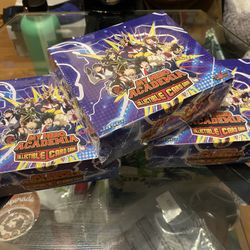 Limited My Hero Academia Booster Boxes