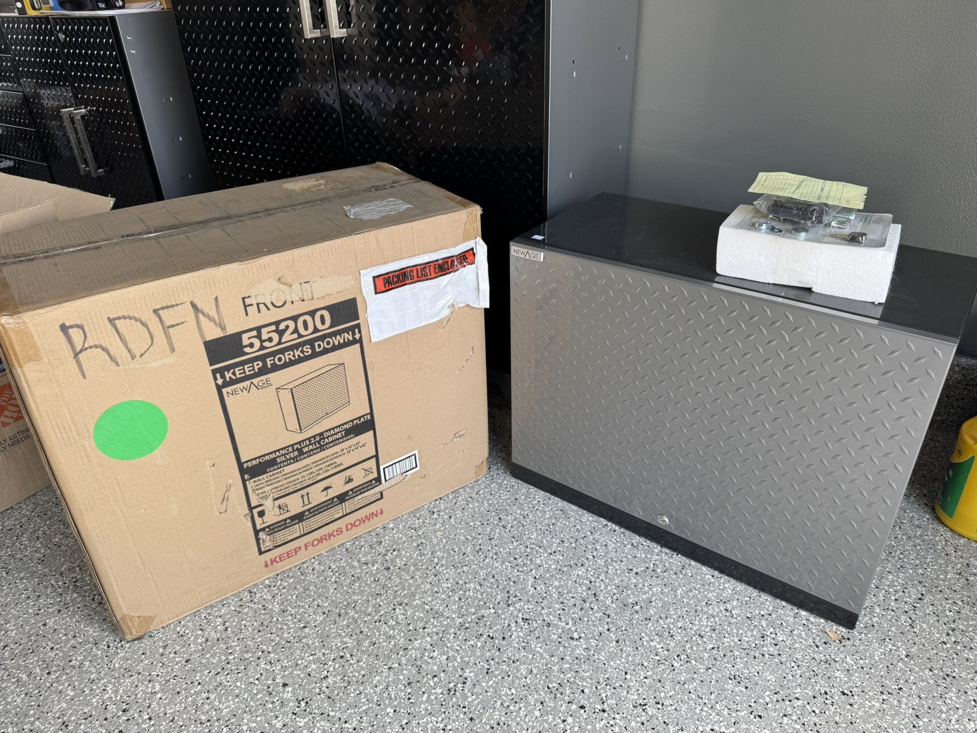 New Age Garage Wall Cabinets (Qty 2)