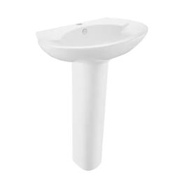 swiss madison  sublime pesistal sink