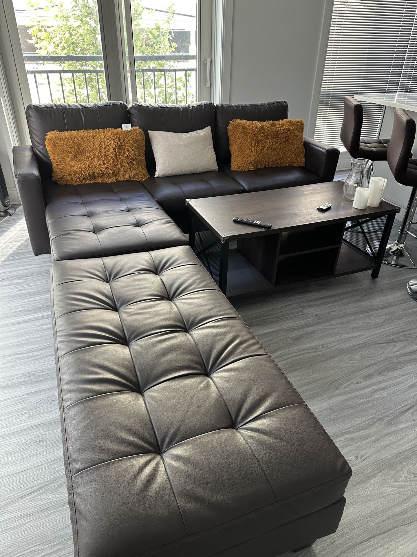 Bedroom and living hall furniture set