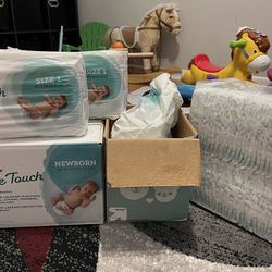 Diapers Size NB & 1 