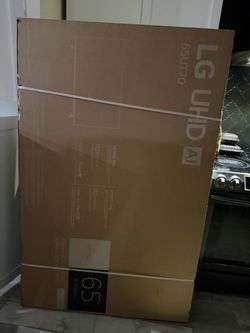 “Brand New Sealed LG 65” 4K UHD Smart TV – 65UT70 – $475 OBO”.