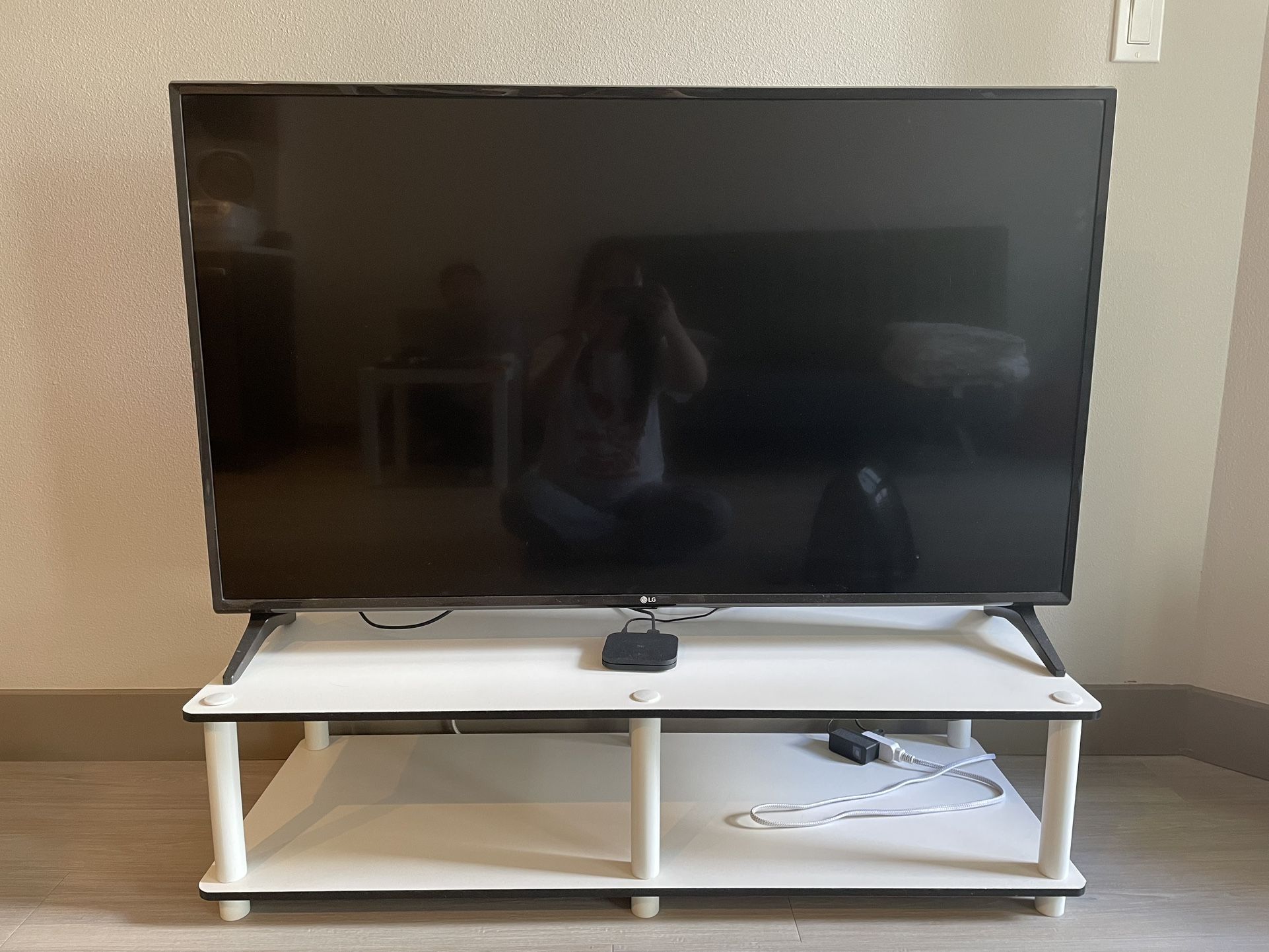 tv and tv stand