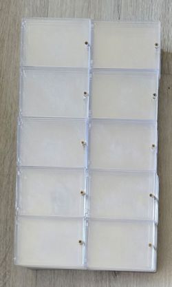 One Screw Trading Card Cases for Sports Collectible Cards Baseball, Basketball,  Football, ETC