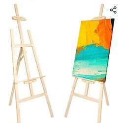 Art / Craft Wood Easel Or Announcement Sign