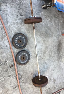 Barbell set