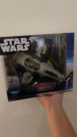 Star Wars Micro Galaxy Squadron Jango Fett’s Starship (Slave I) Series 2 New Sealed