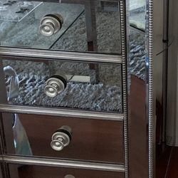 Z Gallerie Mirrored Buffet Cabinet 
