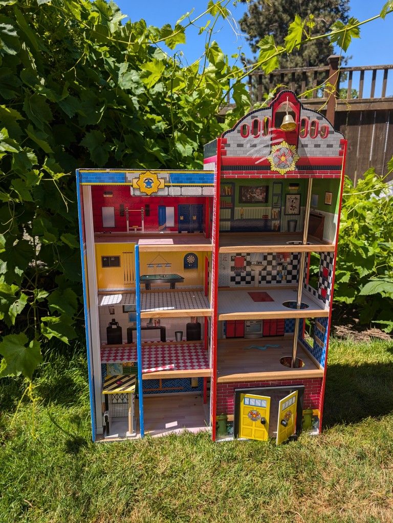 KidKraft Firehouse Playset