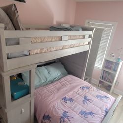 Full Size Bunk Beds with Dresser