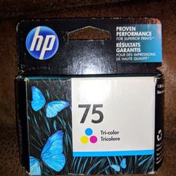 HP 75 Tri-color Ink Cartridge CB337WN