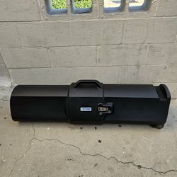 SKB FREEDOM GOLF CLUB TRAVEL CASE HARD SHELL ROLLING SPACE SAVING DESIGN BLACK