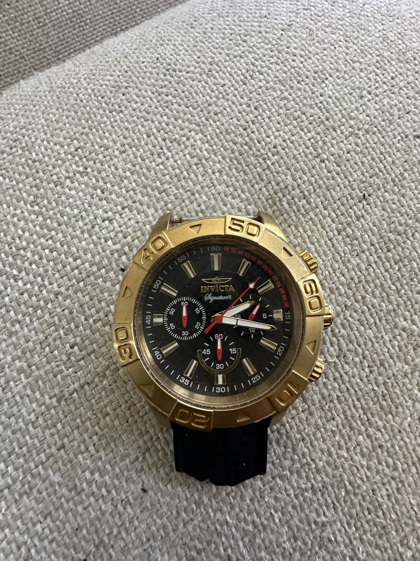 Invicta Gold Watch ; Face Only