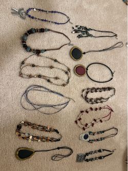 Beaded necklaces