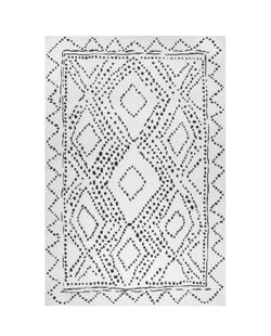 The Nuloom Mila Area Rug 4’x6’ Machine Washable Pet Friendly