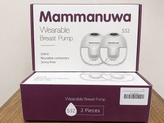 Mammanuwa S32 Wearable Electric Breast Pump - New, Sealed - $40 FIRM