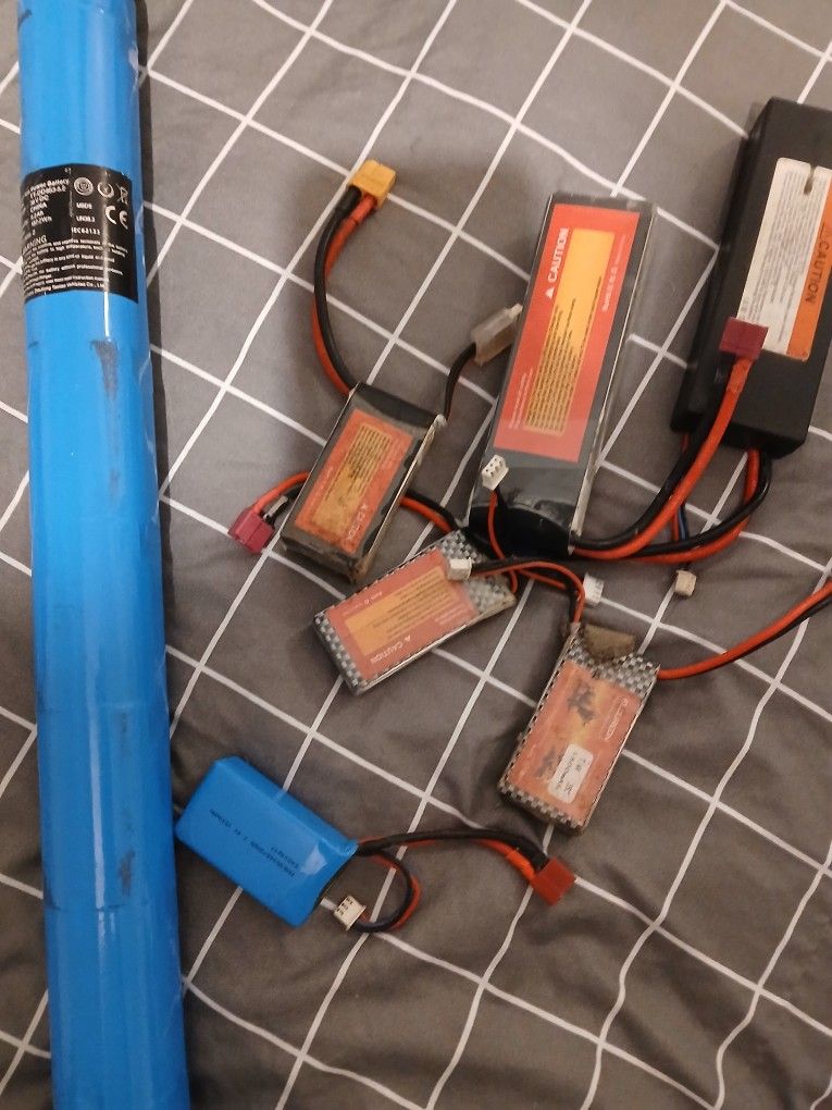 Batteries Escooter Battery Rc Batteries