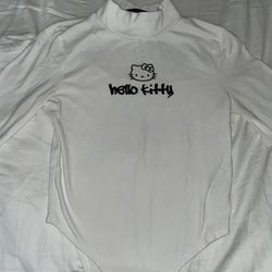 Hello Kitty Forever 21 Graffiti Bodysuit