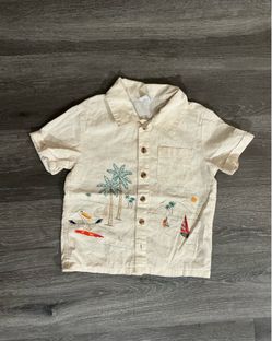 Tropical toddler shirt