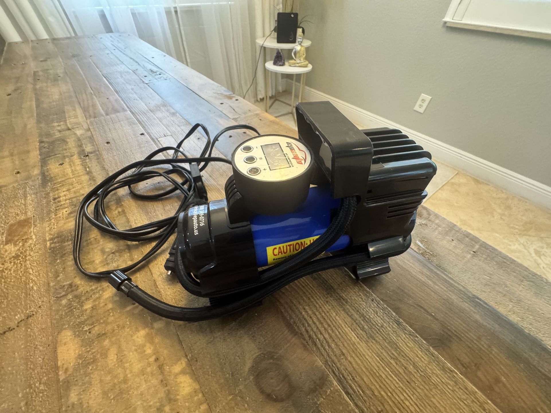 EPAuto 12V DC Portable Air Compressor Pump