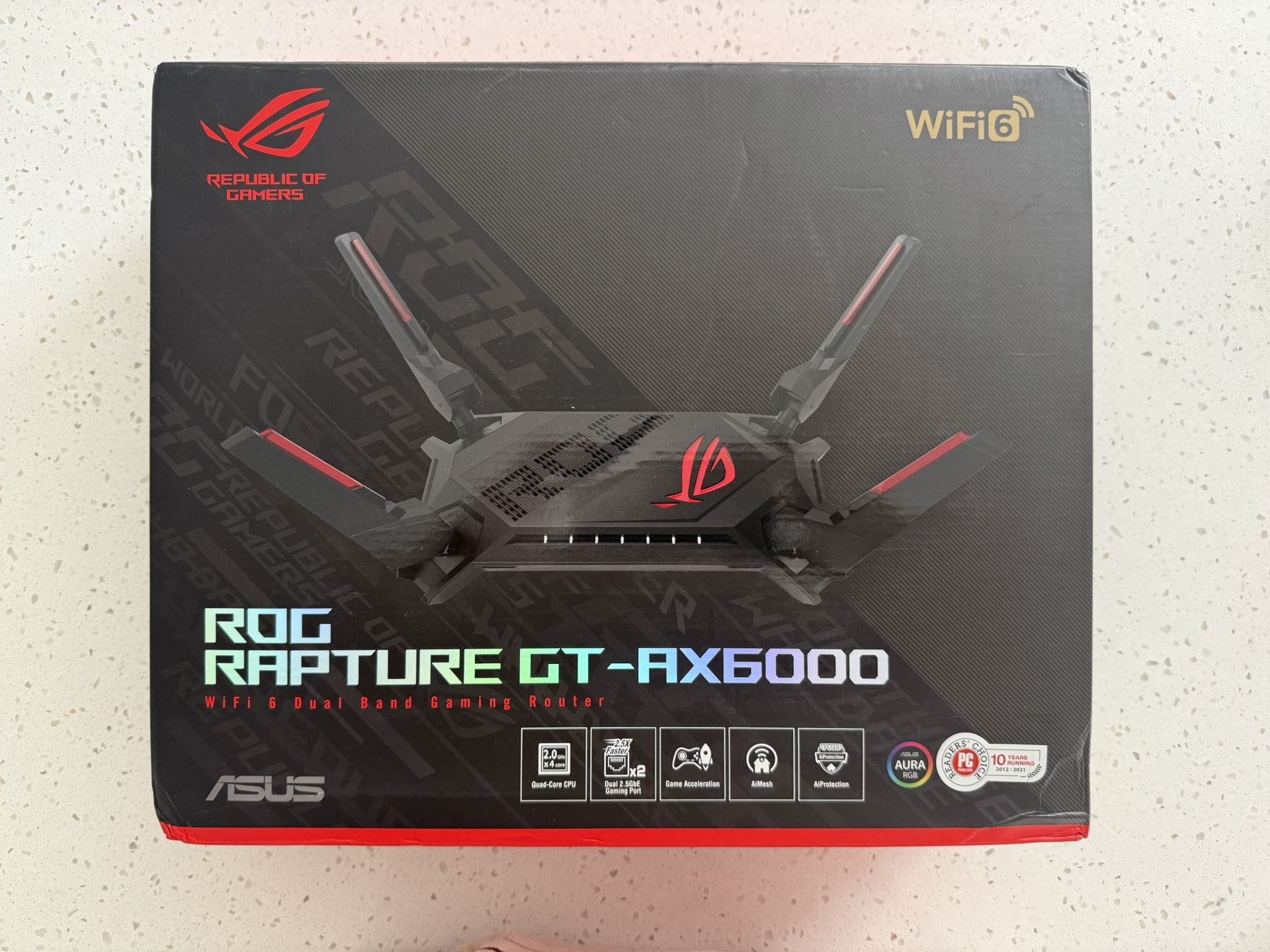 ASUS ROG Rapture GT-AX6000 Gaming Router