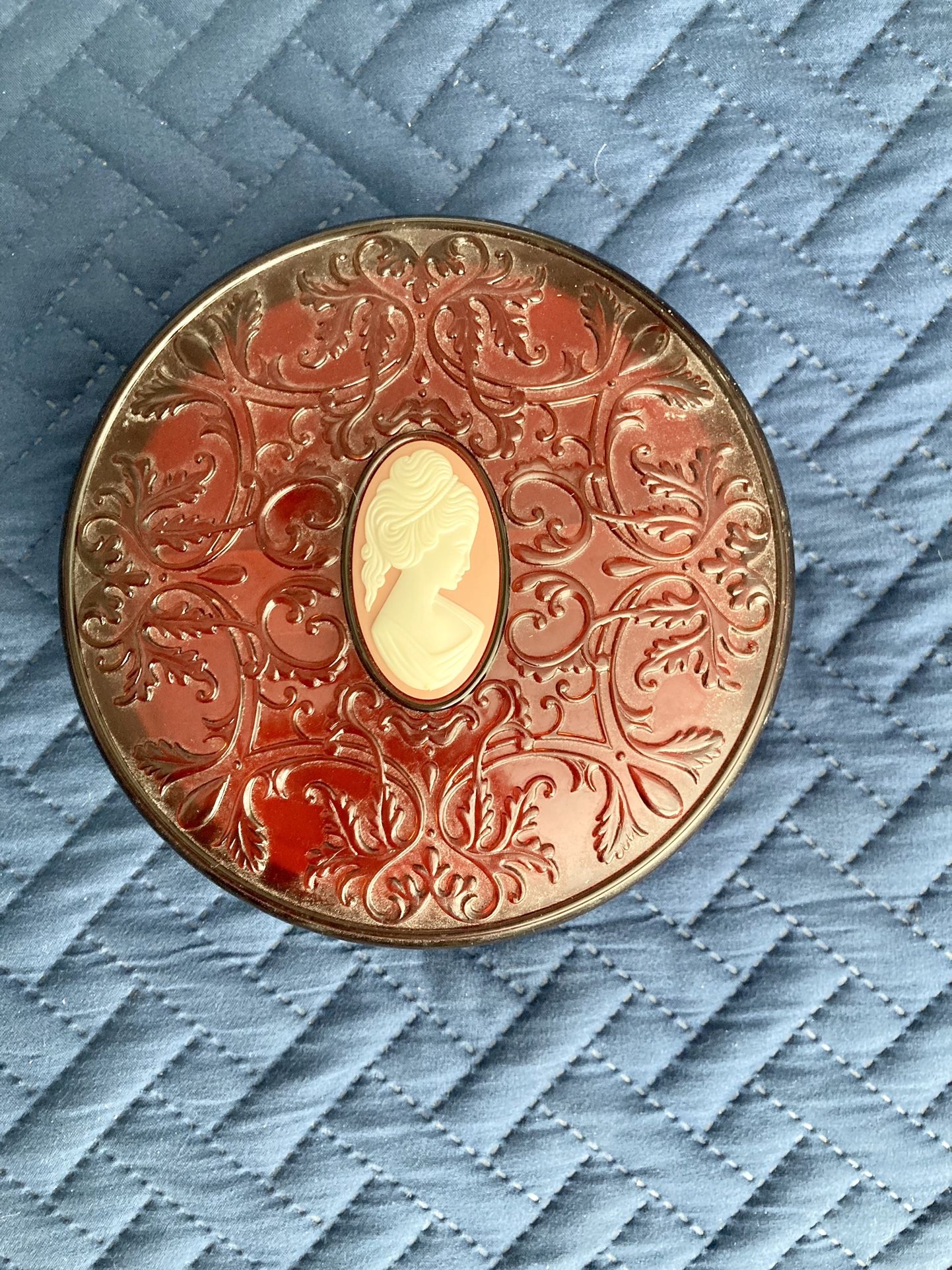 Vintage Avon Cameo Dusting Powder