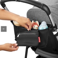 Skip Hop Grab and Go Stroller Organizer, Black