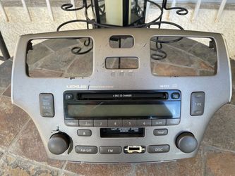 04-06 LEXUS ES330 RADIO/STEREO RECEIVER UNIT ASSEMBLY 86120-33512