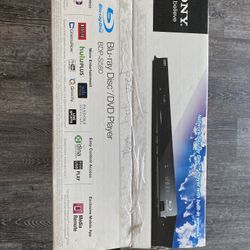Sony blu-ray disc player
