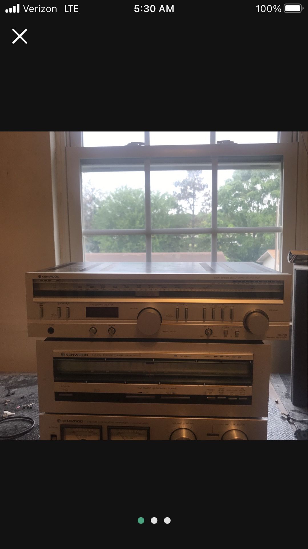 Vintage Kenwood KR-720 Receiver